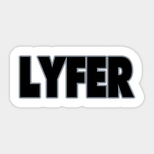 Oakland LYFER!!! Sticker